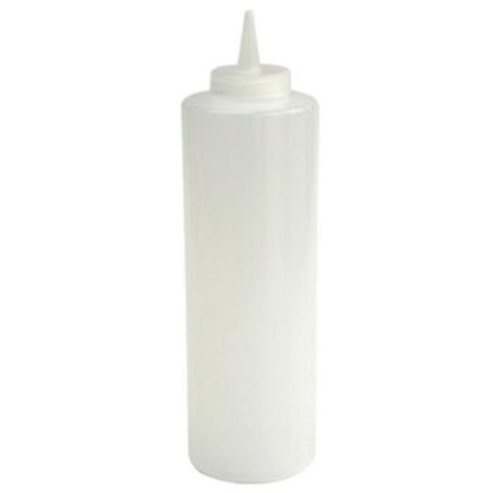 Pudele mērcei plm.1025ml caursp./balta