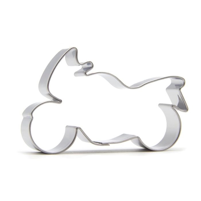 Gingerbread cookie cutter st/s 7x4.2cm Motorcycle