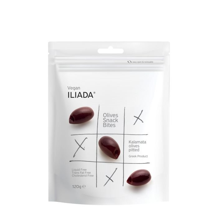 Olīvas Kalamata bez kauliņiem 120g ILIADA