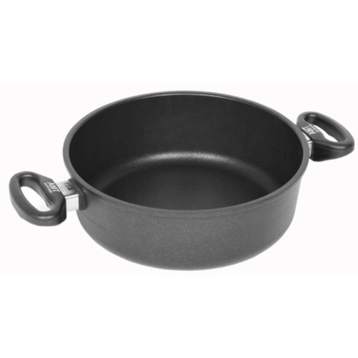 Panna ø 28cm, h 8 cm, ar 2 rokturiem
