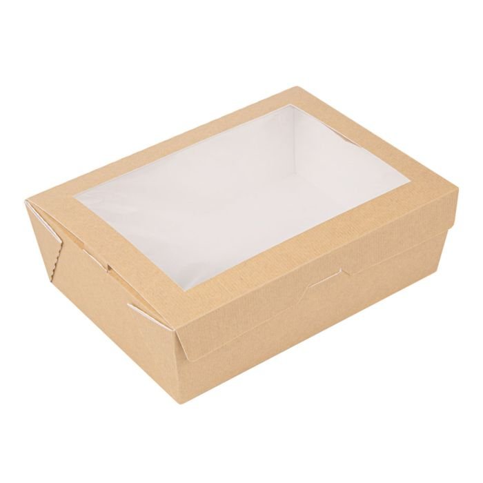 Kārba v/l ar lodziņu 19.8x14x6.4cm (1980 ml) 25gb.