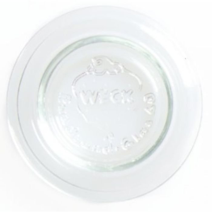 Jar lid glass RR40 WECK