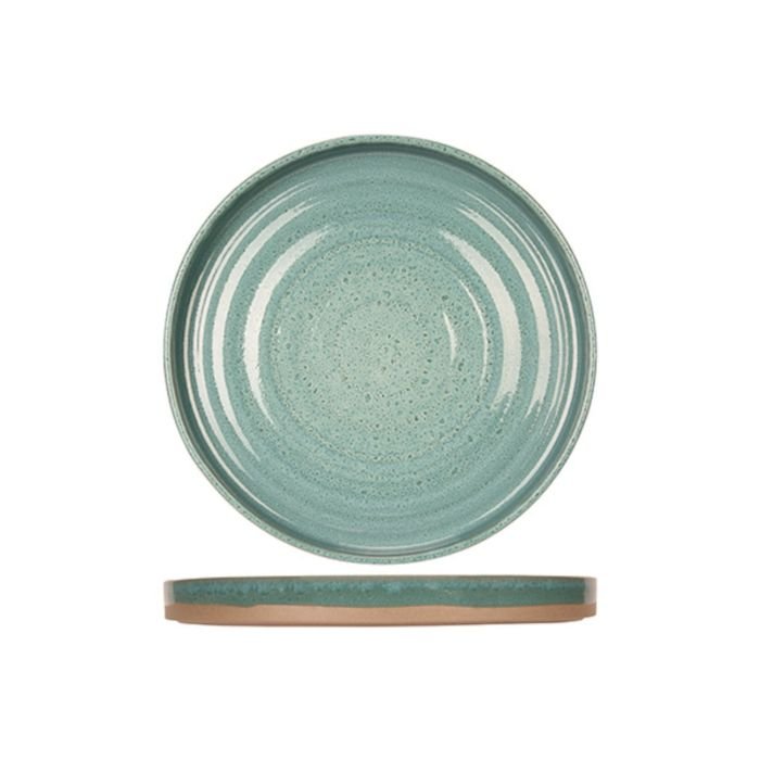BASALT OCEAN GREEN DINNER PLATE D26CM