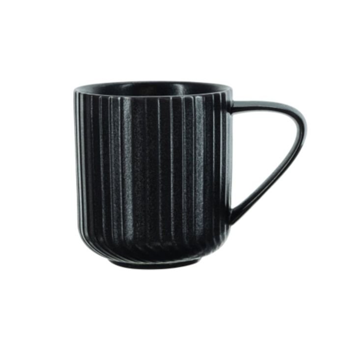 DAKOTA BLACK MUG 40CL D8,5XH9,8CM