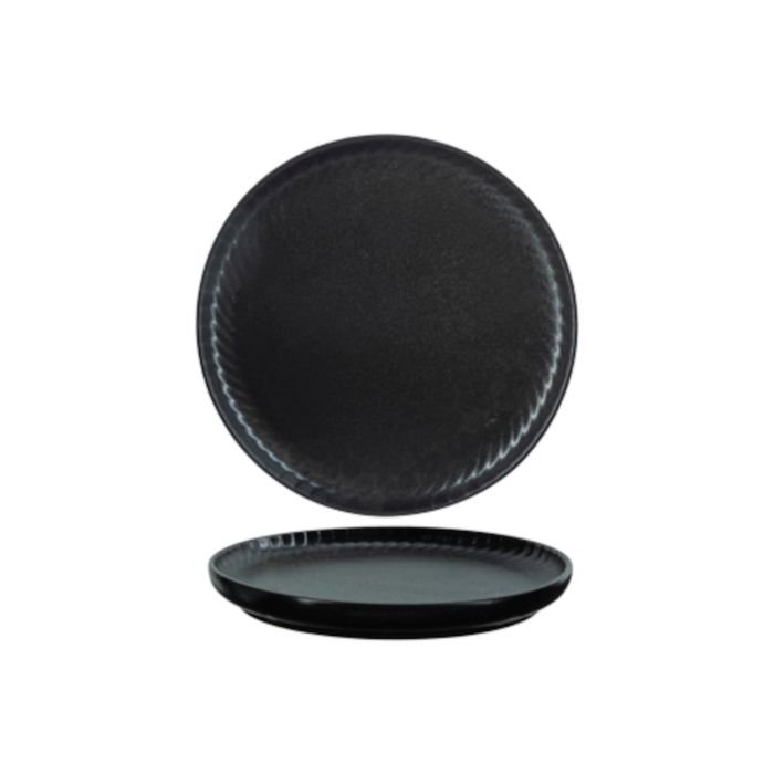 DAKOTA BLACK DESSERT PLATE D20,2CM