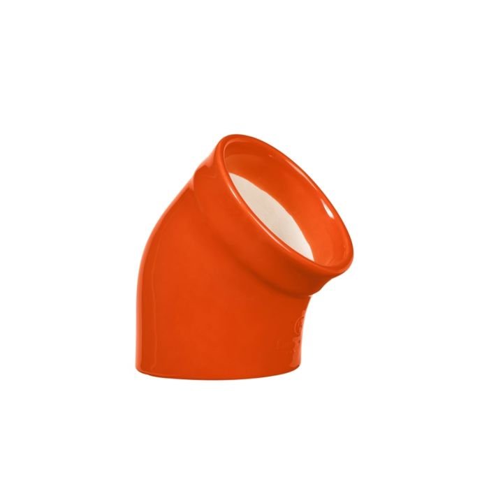 Salt pig ø10cm, h-13cm, 0.35L, orange