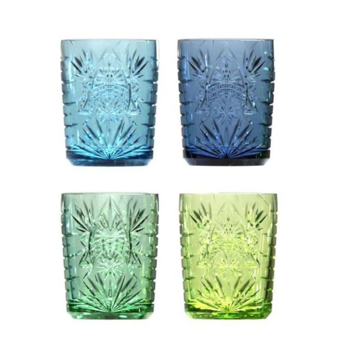 Glāžu kompl. 4gab 350ml STARLA MATCH&COLOR BLUE