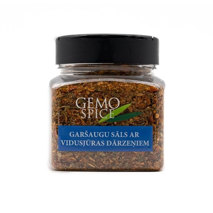 Garšaugu sāls ar Vidusjūras dārzeņiem 130g GEMO SPICE M