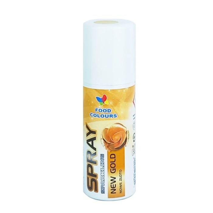 Food coloring 50ml aerosol,gold