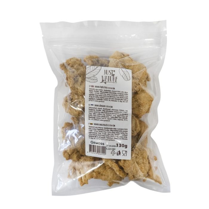Soy protein, slices 5x6cm 130g