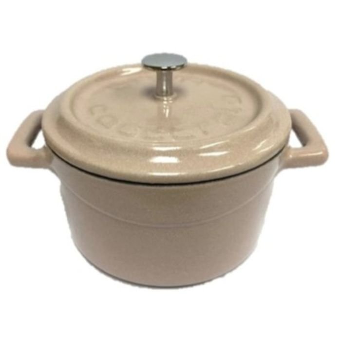 Mini casserole cast iron LAVA MINI ø10cm 350ml pink induction