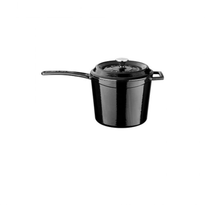 Mērču panna čuguna LAVA SAUCE ø18cm 3.20L melna indukcijas VN