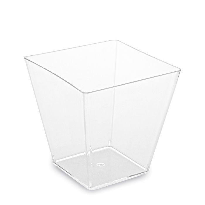 Snack dishes 7.2x7.2x7.2cm, 230ml., 20pcs plastic