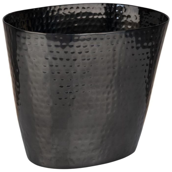Wine/shampagne bowl 20.5x14cm h-17cm 2.1L gunmetal look