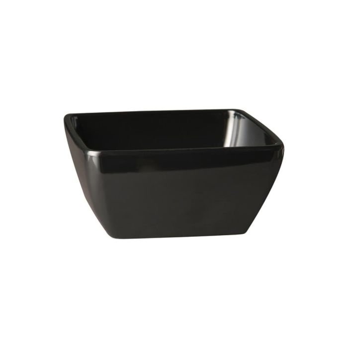 Bļoda FRIENDLY 12.5x12.5cm 400ml PET melna