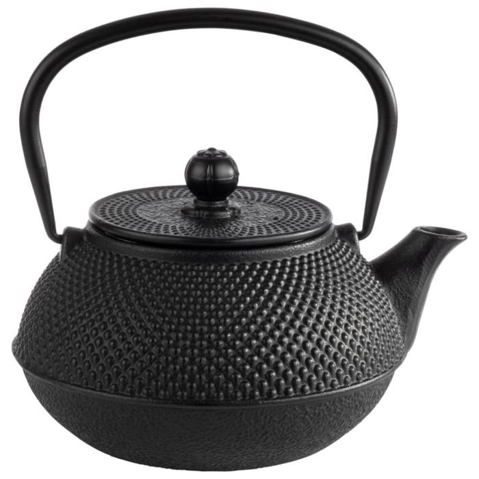 Tējkanna ASIA ROUND 800ml melna čuguna