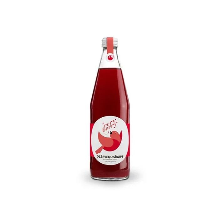 Dzērveņu sīrups 500ml