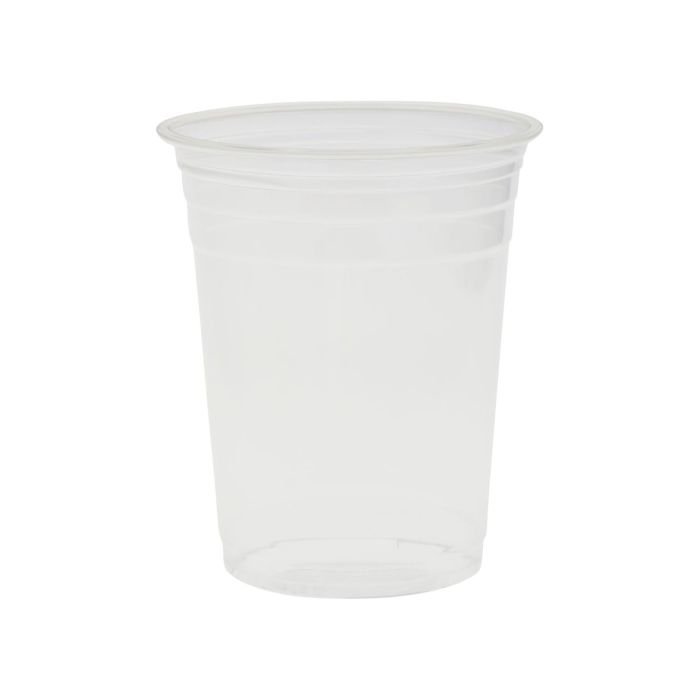 Glāzes v/l. plastmasas 470ml caurspīdīgas 50gab RPET