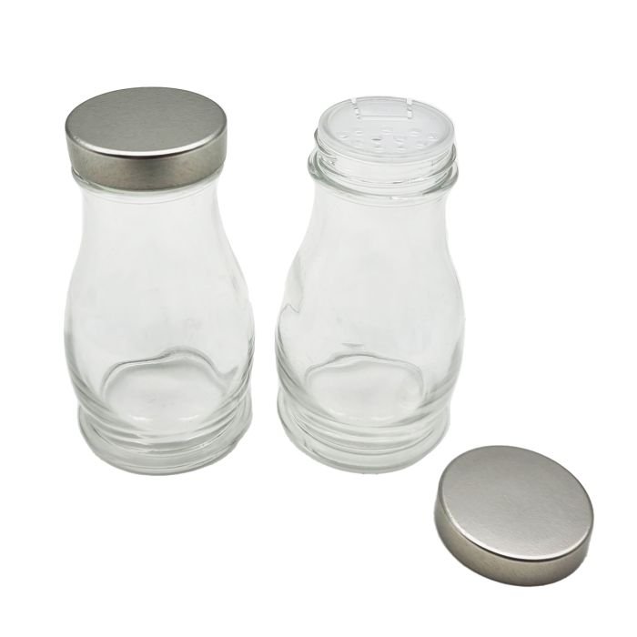 Garšvielu trauki INDRO stikla 2gab 120ml