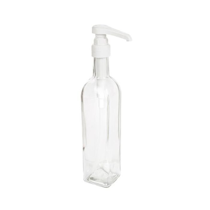 Pudele stikla ar dozatoru 500ml