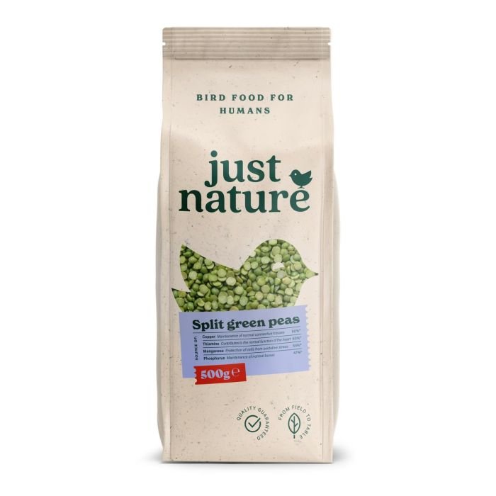 Green peas split 500g JUST NATURE