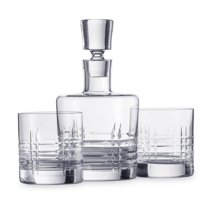 Viskija kompl. BASIC BAR CLASSIC 2 glāzes + karafe