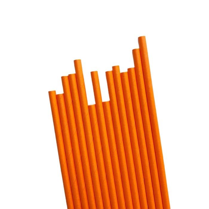 Salmiņi papīra ø7mm h-20cm 500gb oranži