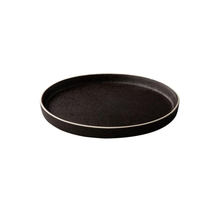 Šķīvis BRISTOL REVERSIBLE BLACK Ø22cm