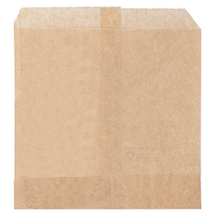 Chip bags 12x12 cm brown 1000 pcs