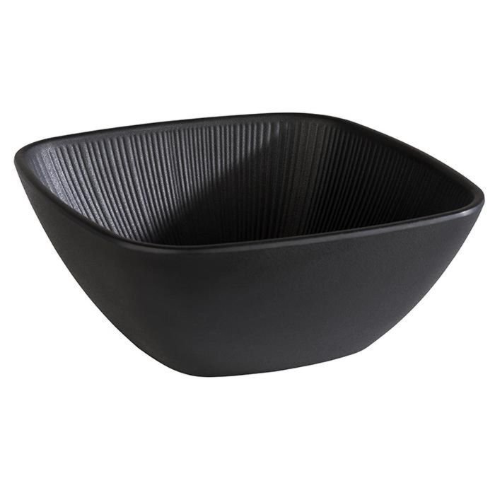 Bļoda NERO 19.5x19.5cm 1.5L melamīna melna