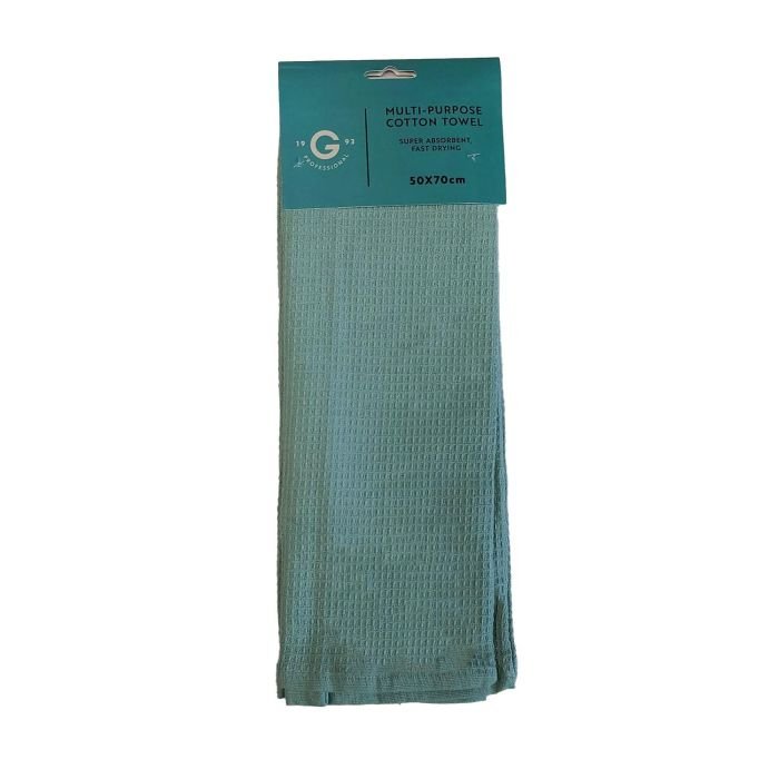 Dvielis kokvilnas 50x70cm GRANITE GREEN