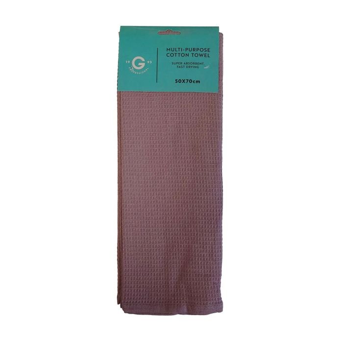Dvielis kokvilnas 50x70cm DEEP TAUPE
