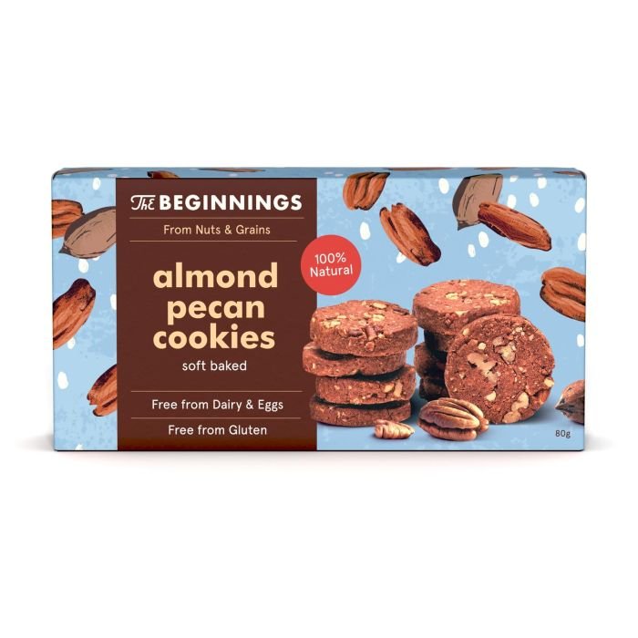 Mandeļu pekanriekstu cepumi 80g