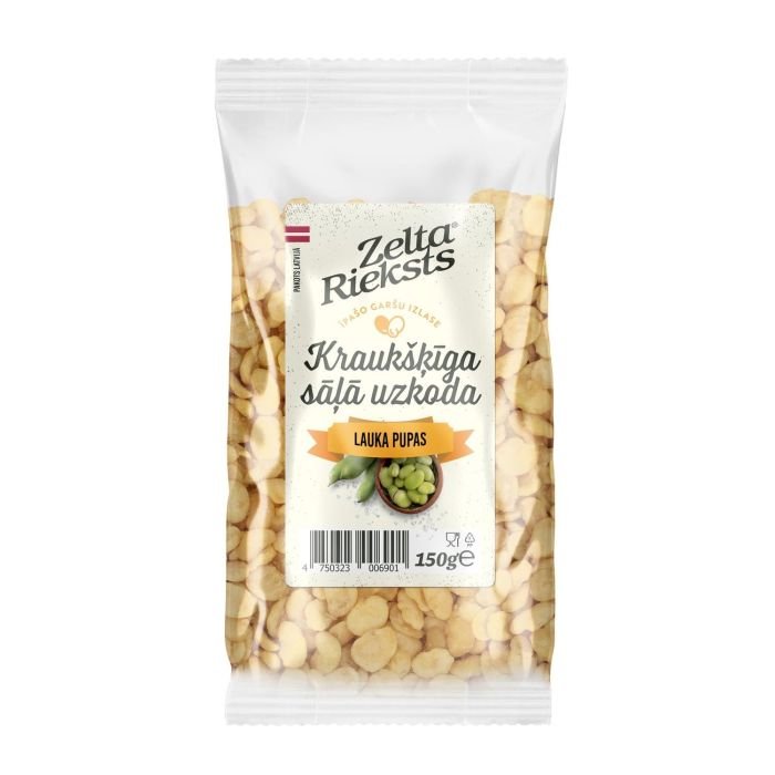 Pupas lauka kraukšķīgas, sāļā uzkoda 150g