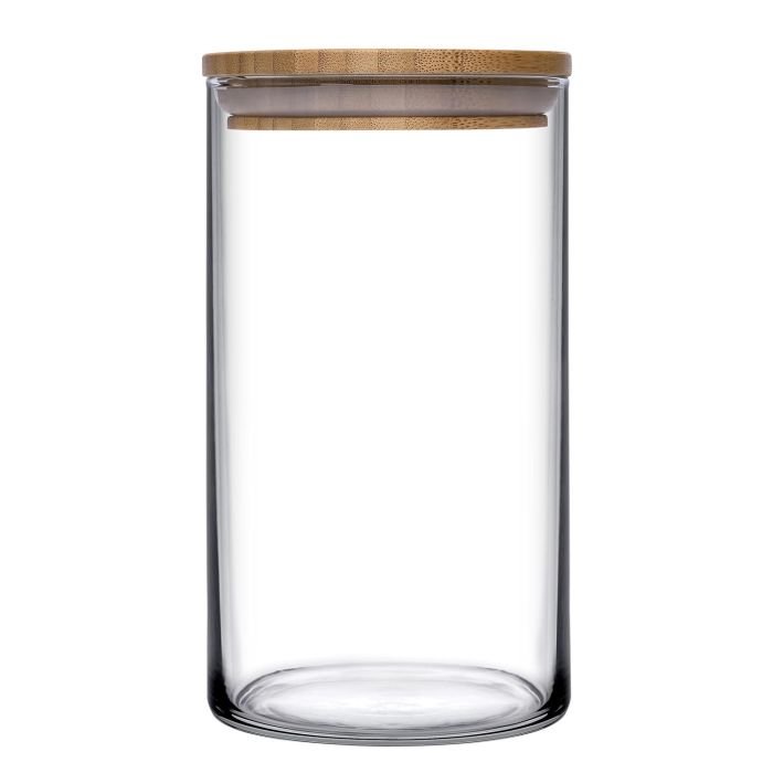 Trauks ar vāku BAMBOO 1480ml stikla