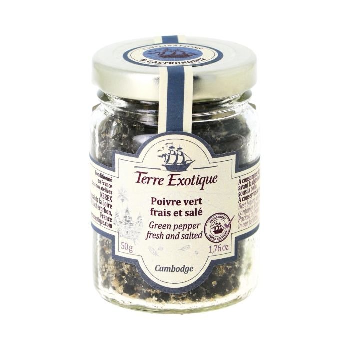 Green pepper fresh and salted 50g