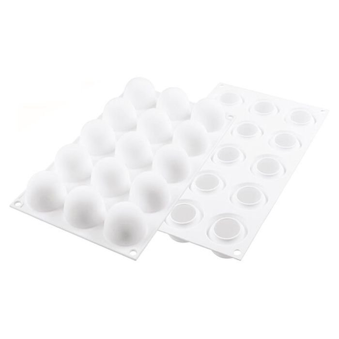 Forma silikona ø42 h-36mm 15x40ml TRUFFLES