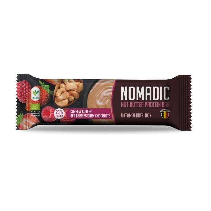 Nomadic Nut Butter protein bar berries 40g