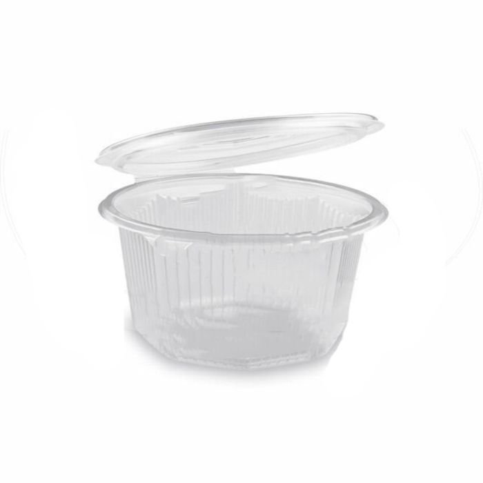 Trauciņi mērcei ar vāku 60ml 100gb, caurspīdīgi PP