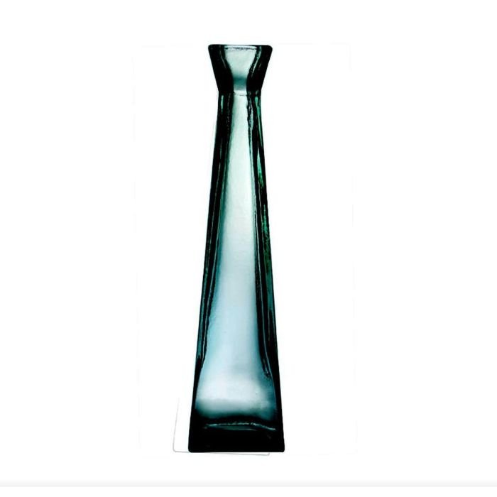 Vāze PIRAMIDE h-55cm zilganzaļa