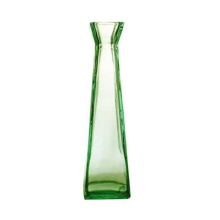 Vāze PIRAMIDE h-30cm tumši zaļa