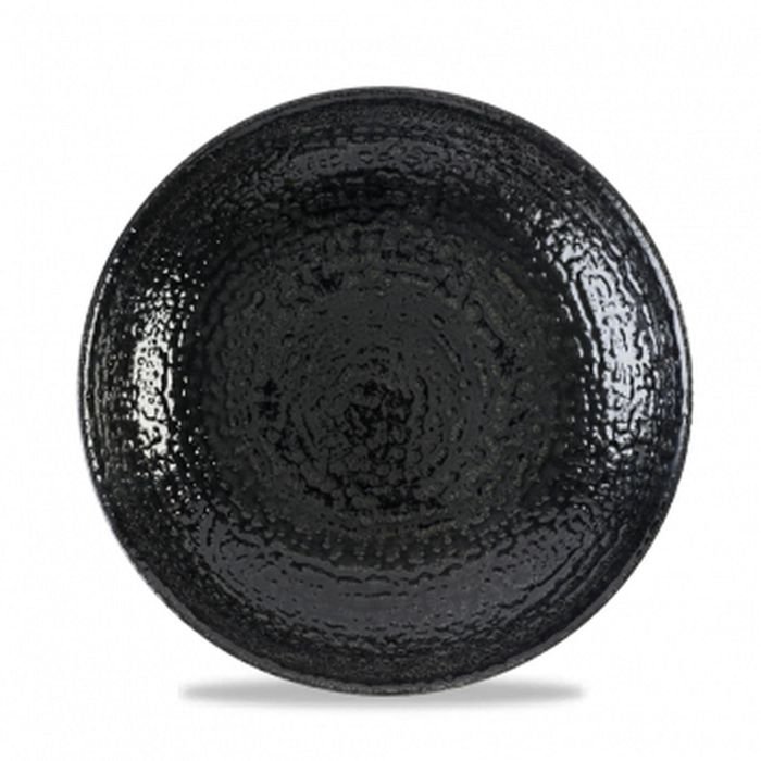 Šķīvis ø21.7cm HOMESPUN CHROMA BLACK