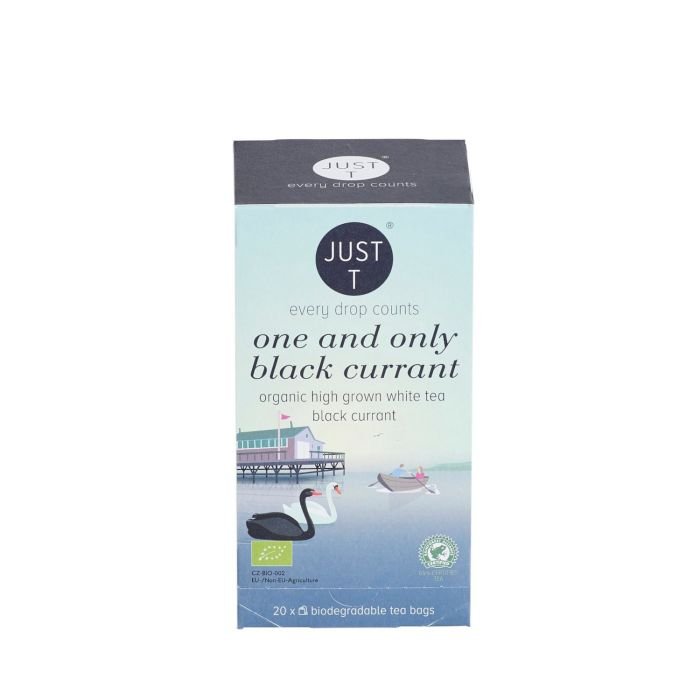 Tēja baltā ONE AND ONLY BLACK CURRANT BIO 1gx20 Double chamber bag