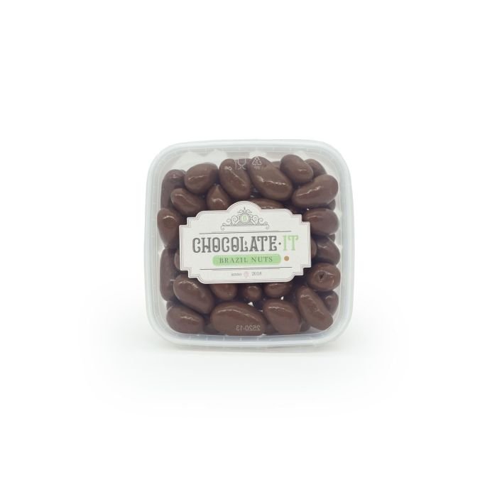 Brazīlijas rieksti piena šokolādē ar Himalaju sāli 400g CHOCOLATE IT