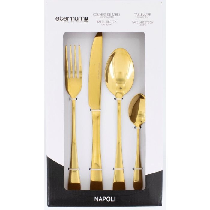 Galda piederumu komplekts 16gb NAPOLI GOLD zelta kr.