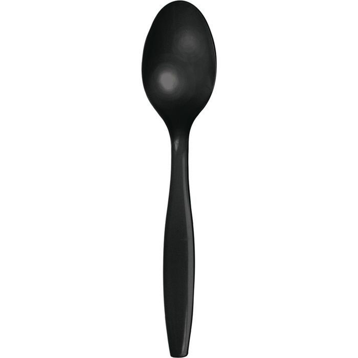 Karotes atkārtoti lietojamas melnas PS 18cm 50gab GASTROFUL