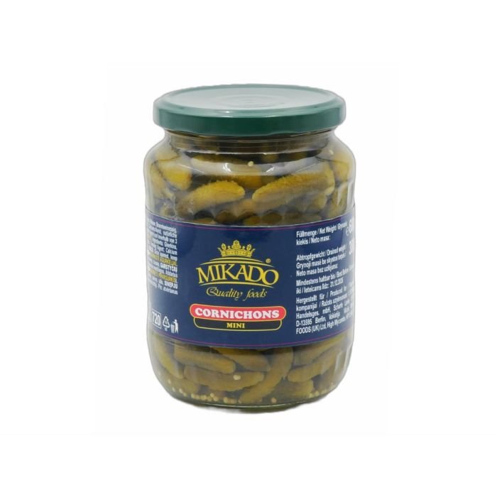 Kornišoni mini 2-4 cm 720ml/380g MIKADO