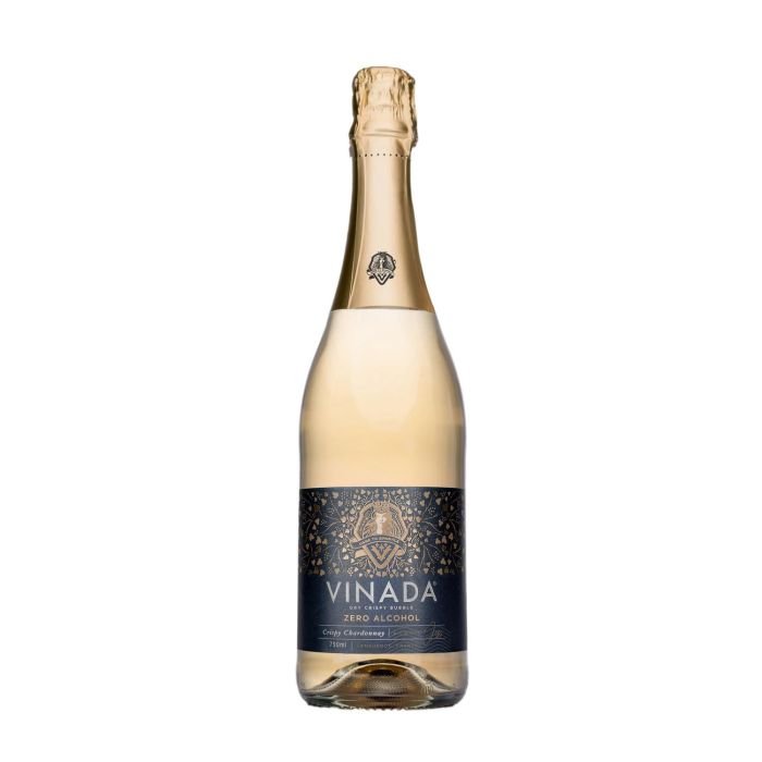 Bezalkoholisks dzirkstošais vīns VINADA Crispy Chardonnay 750ml