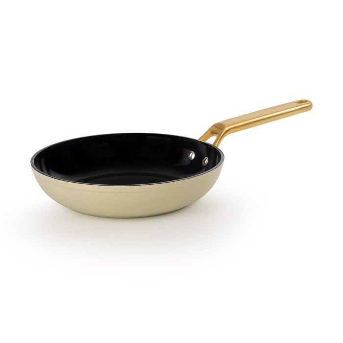 Panna ø 24cm ar keramikas pārklājumu SAMOA ICONIC, bēša, kaltā alumīnija, indukcijas