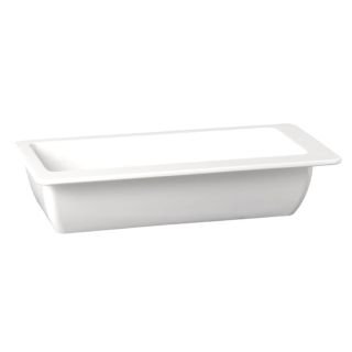 Bļoda APART 40x20x6.5cm,2.4L balta,melamīna VN